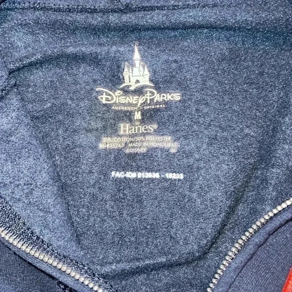 Disney Mickey Mouse Zip Up Sweatshirt Y8 - Picture 3 of 4